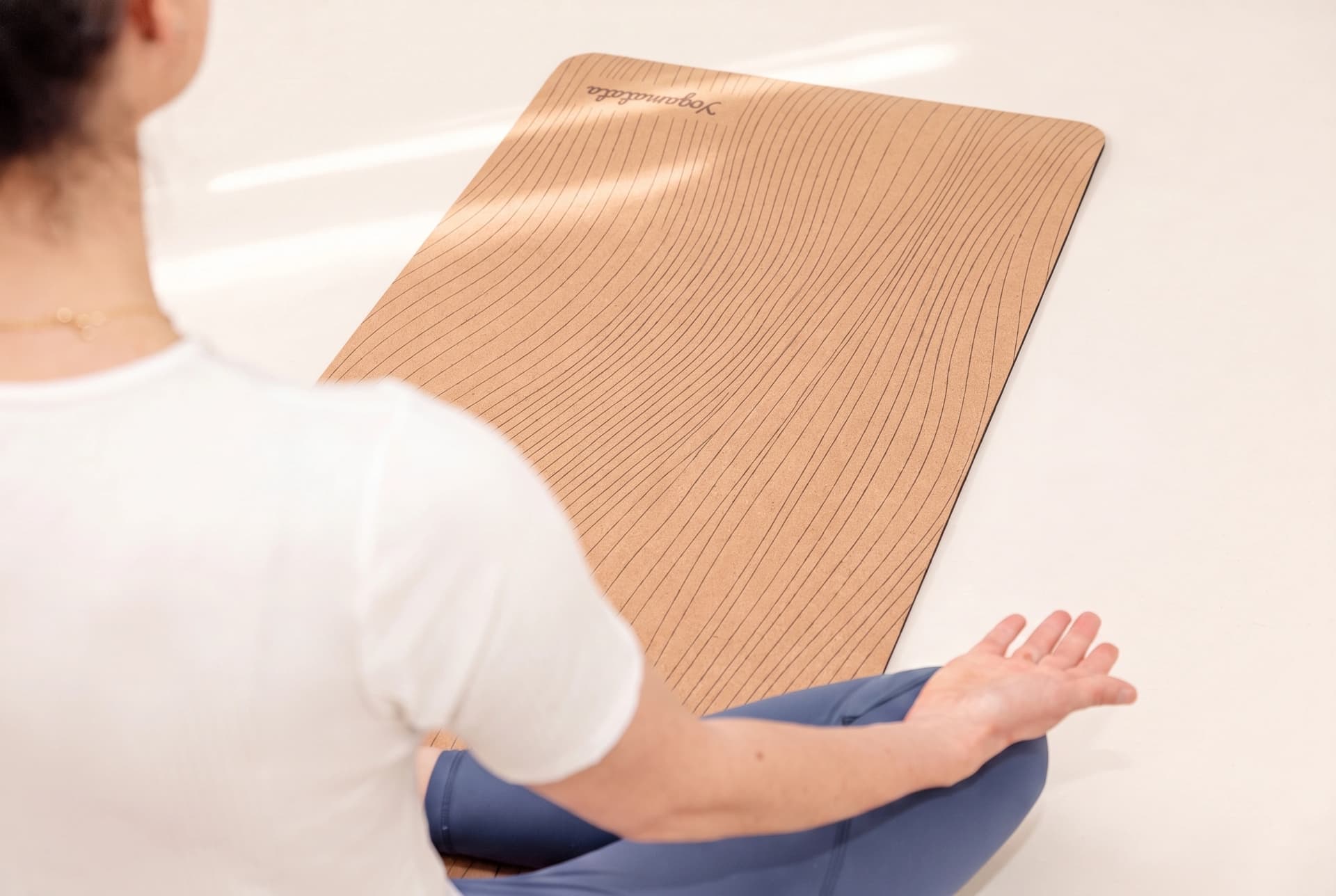Tapis de yoga pliable – Lignes vue 6