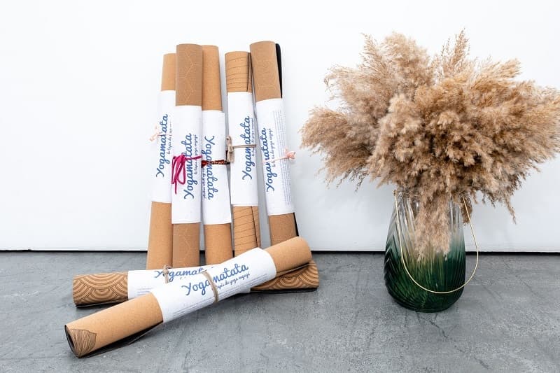 Tapis de yoga Yogamatata en liège