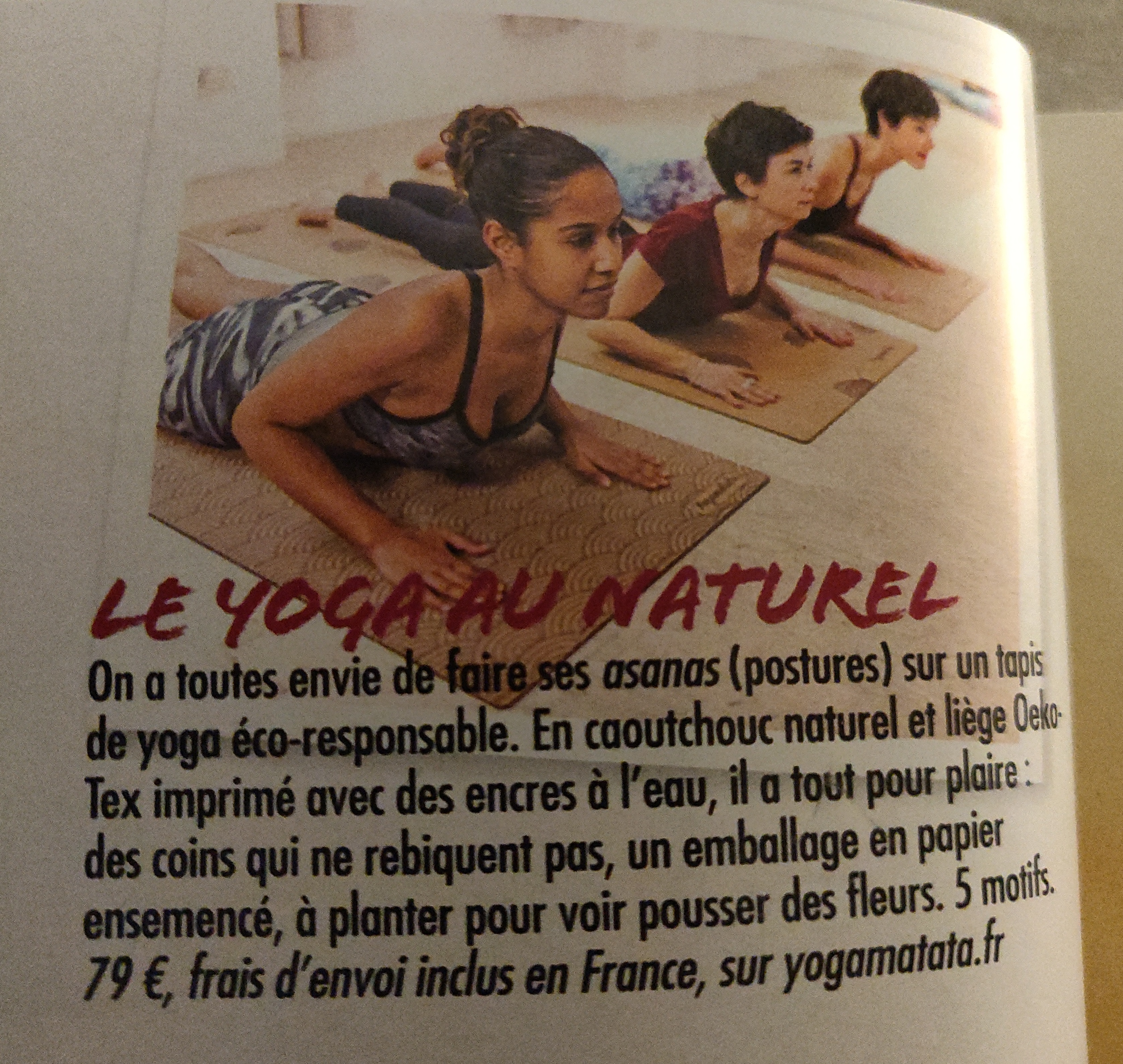 Visuel de publication Yogamatata